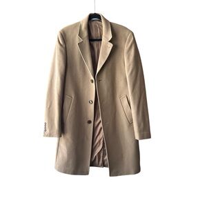 Ralph Lauren Men's Camel Trench Coat